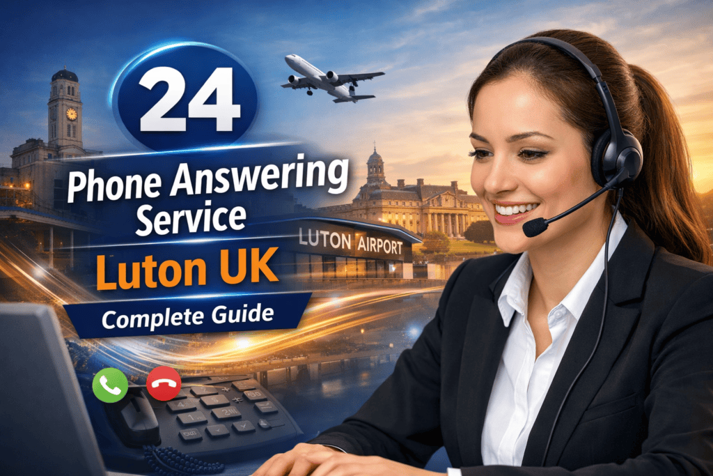24 phone answering service luton UK